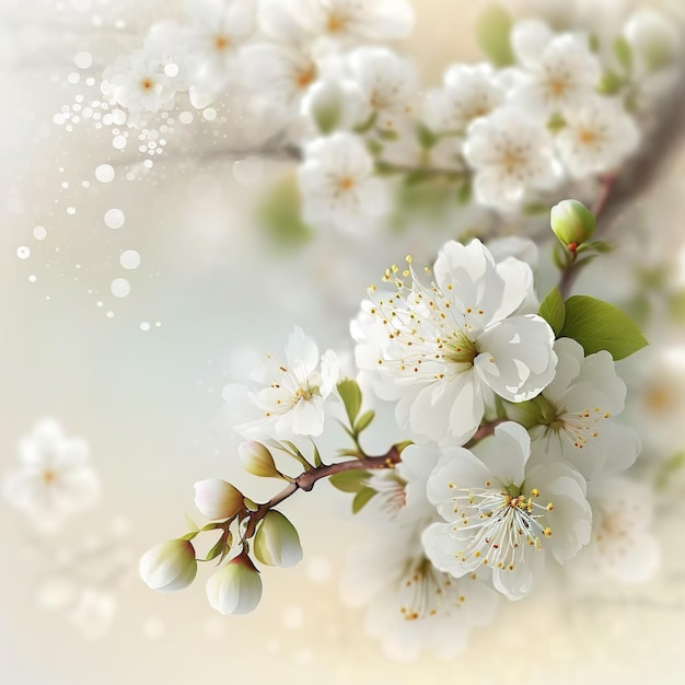 A picture of a tree with white flowers