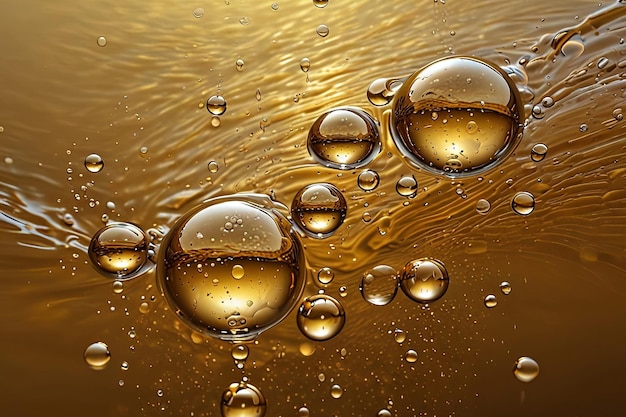 A picture of water bubbles with the background of the water bubbles