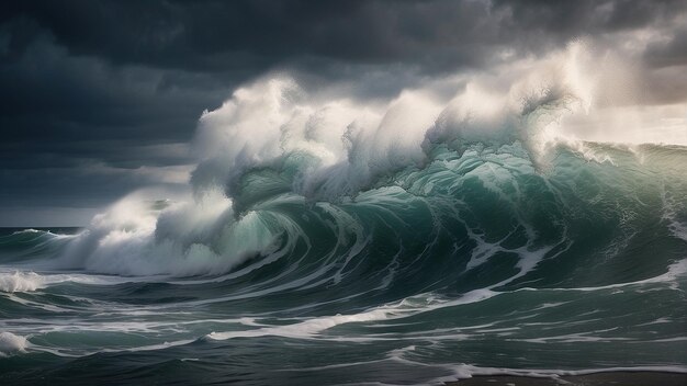 a picture of a wave that is called the ocean