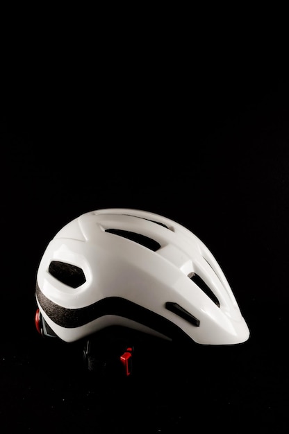 Picture of a White Bicycle Bike Safety Helmet