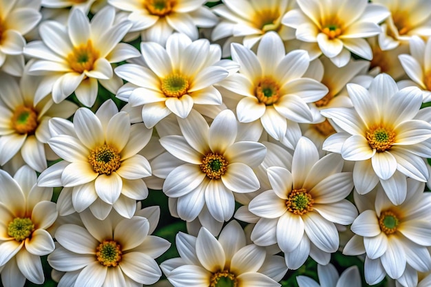 picture White flower group surface beautiful pattern