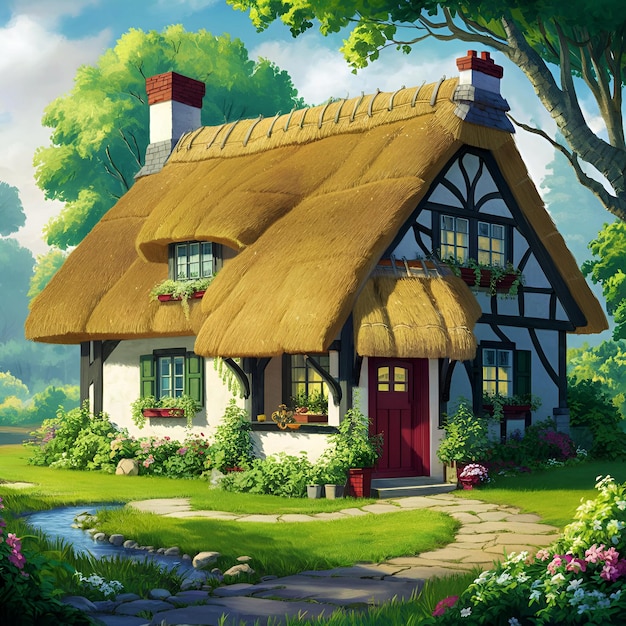 Picturesque cottage