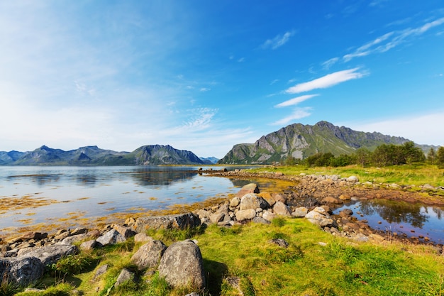 Picturesque landscapes of Northern Norway