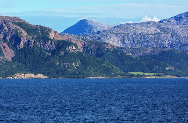 Picturesque landscapes of the Norway