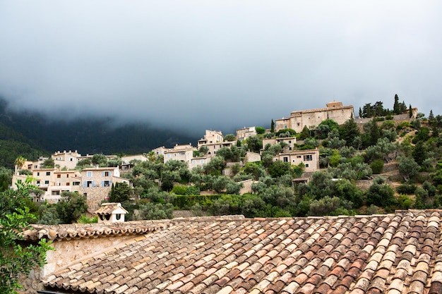 The picturesque Spanishstyle village of Deia in Mallorca Spain