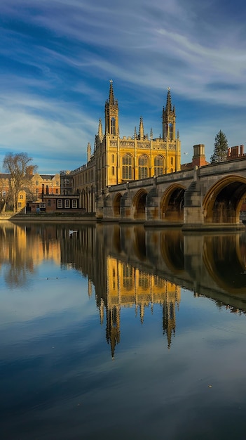 The picturesque University of Cambridge