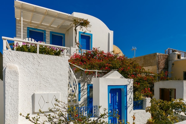 Picturesque view of Oia, Santorini, Greece