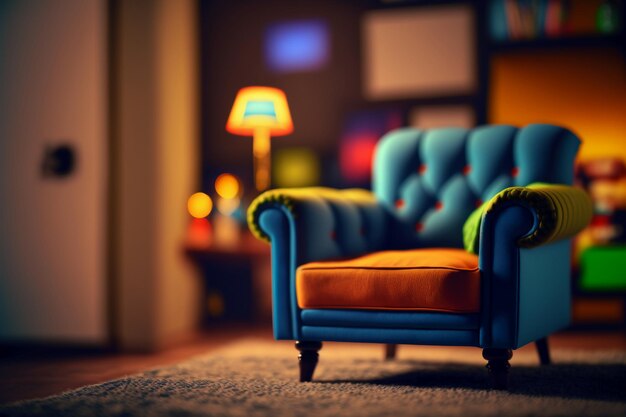 Piece of furniture photography photo realistic film