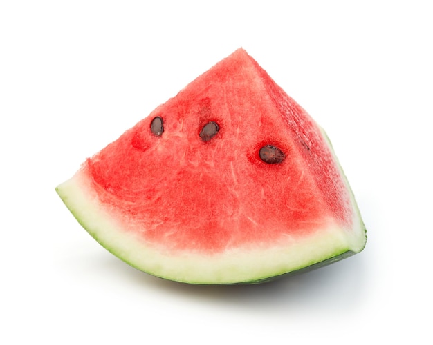 Piece of red watermelon