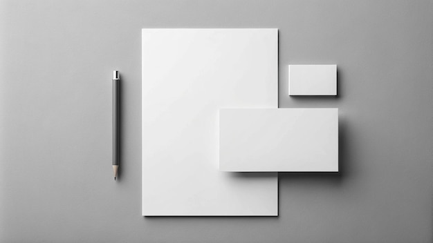 a piece of white paper with a pencil on it