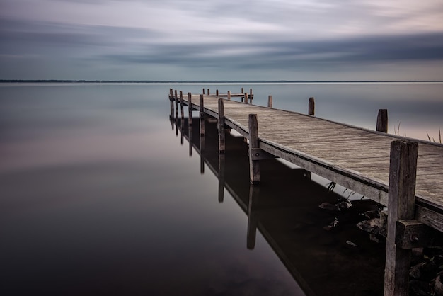 Photo pier on steinhuder meer