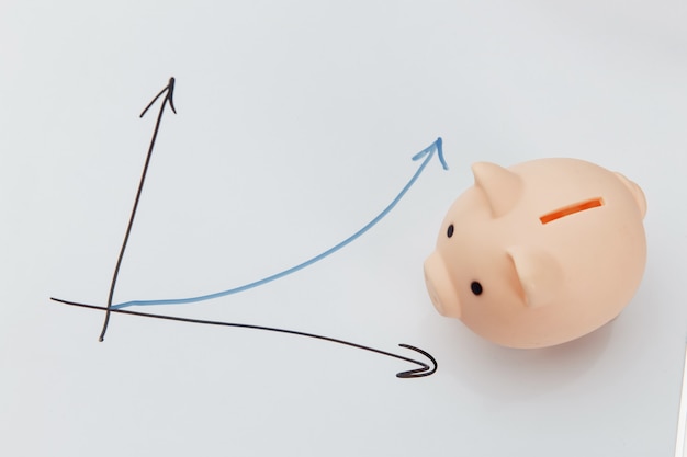 Piggy Bank and Graph.