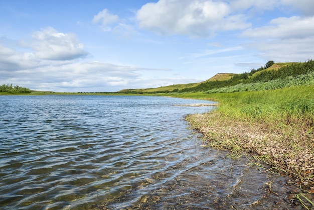 PIKE river in the natural Park of Polar Urals