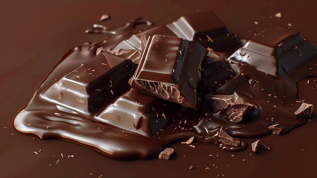 a pile of chocolate with a knife and some other pieces