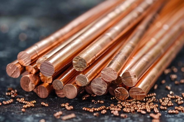 a pile of copper copper copper copper copper copper copper copper copper copper copper copper copper bars