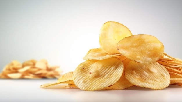 A pile of crisps generative ai