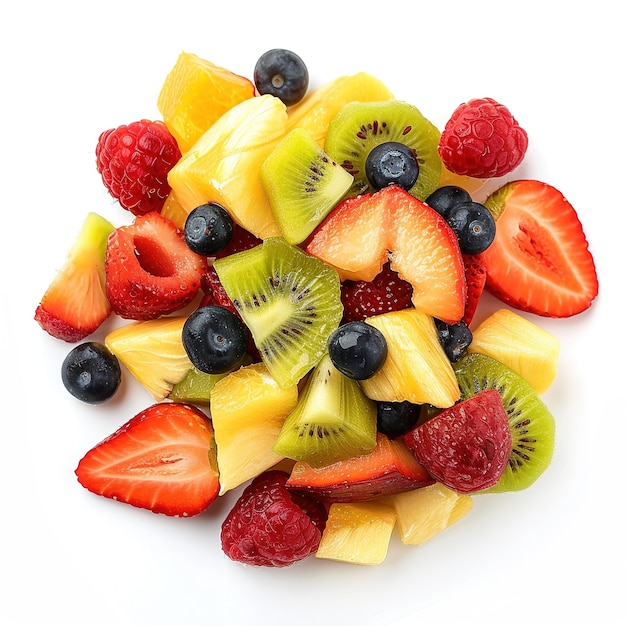 a pile of fruit with the word fruit on it