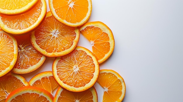 a pile of oranges with the white background