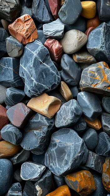 a pile of rocks with the word  im not  on them