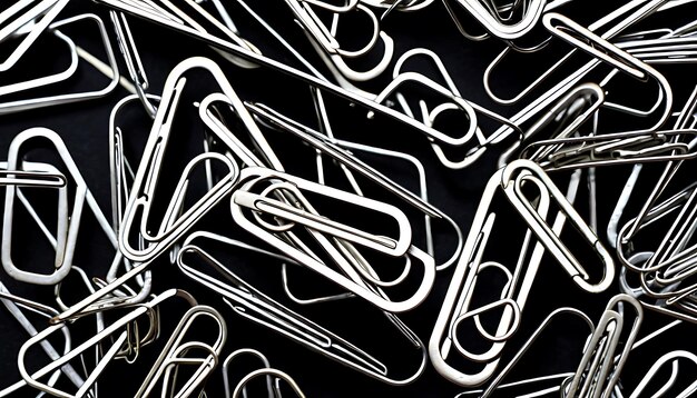 Photo a pile of scissors that have a white string in the middle