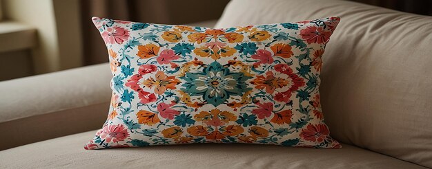 Photo a pillow that is made by the company