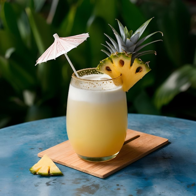 Pineapple Coconut Mocktail