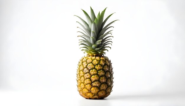 a pineapple is shown on a white background