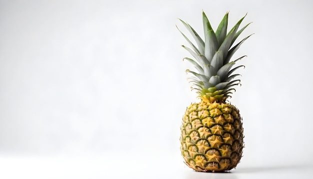 a pineapple is shown on a white background