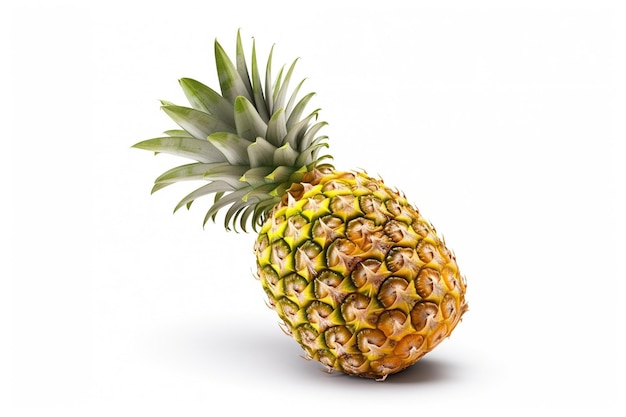 pineapple isolated in white background