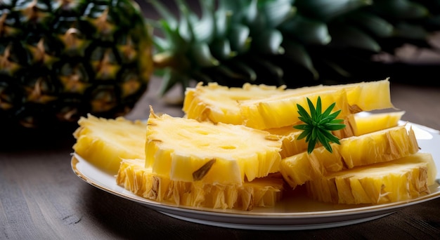 Pineapple slices