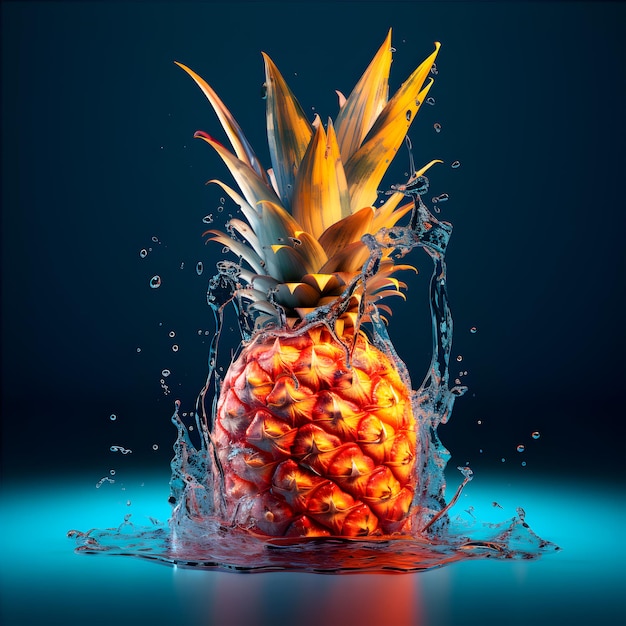 Pineapple splash