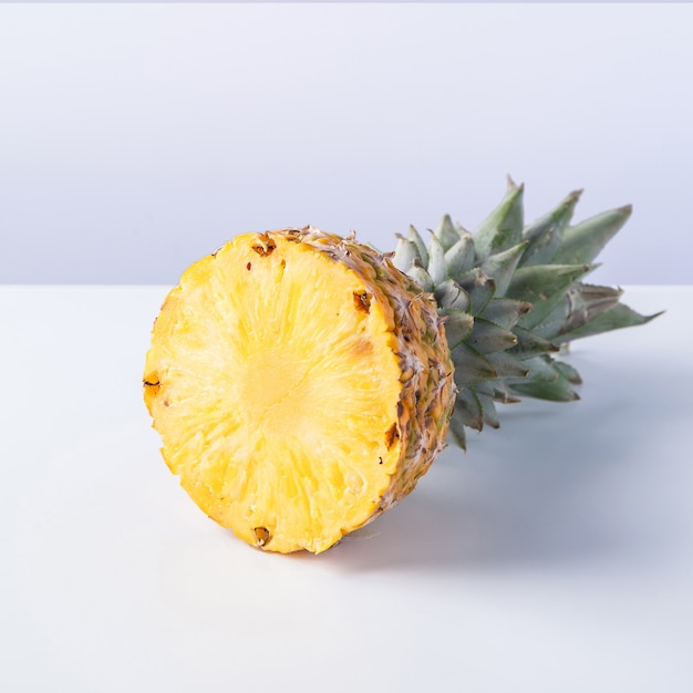 Pineapple on White Background