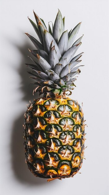 Pineapple on white background