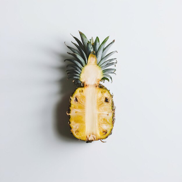 pineapple with slice