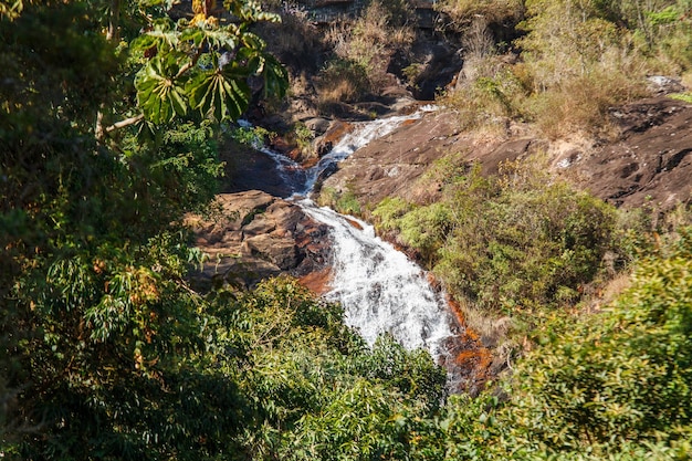 Pinhao Assado Waterfall in Itamonte Minas Gerais Brazil