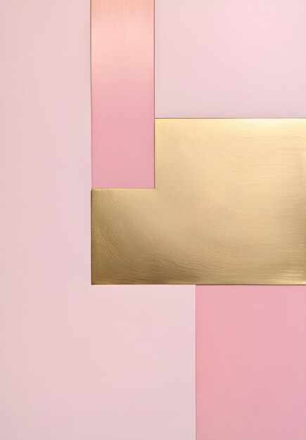 Photo pink abstract painting reproduction hd high resolution gold mid century modern background template