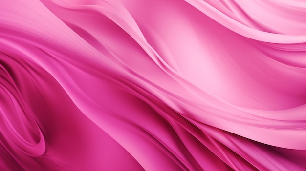 A pink background with a flowing wave.