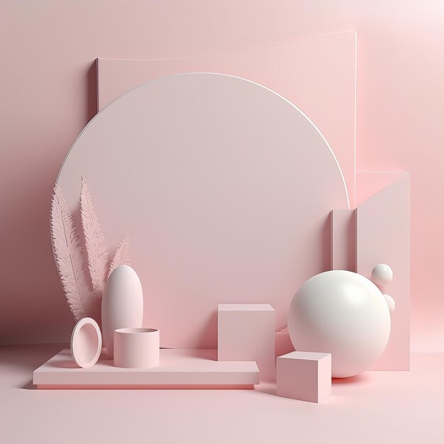 A pink background with a large circle that says'egg'on it