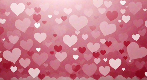 a pink background with many hearts and a pink background with a pink background