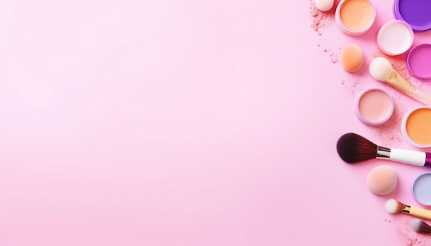 a pink background with a pink background and a pink bottle of water