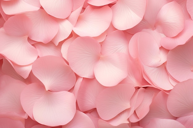 Pink Background with Rose Petals