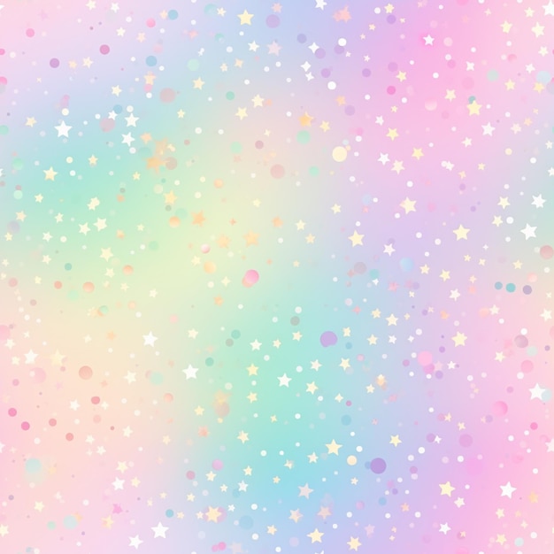 a pink background with stars and a place for text