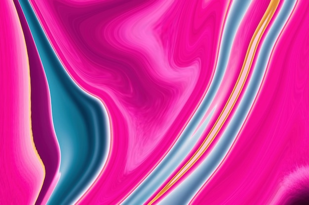 Pink and blue abstract background with a swirly pattern.