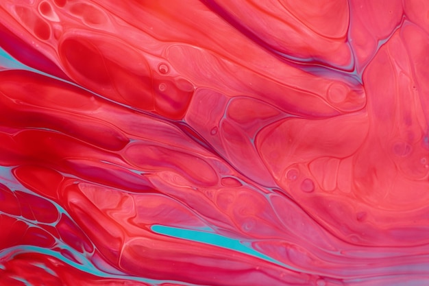 Pink and blue liquid abstract background