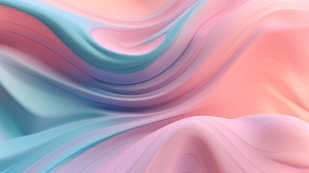 Pink and blue waves background with a pink and blue waves