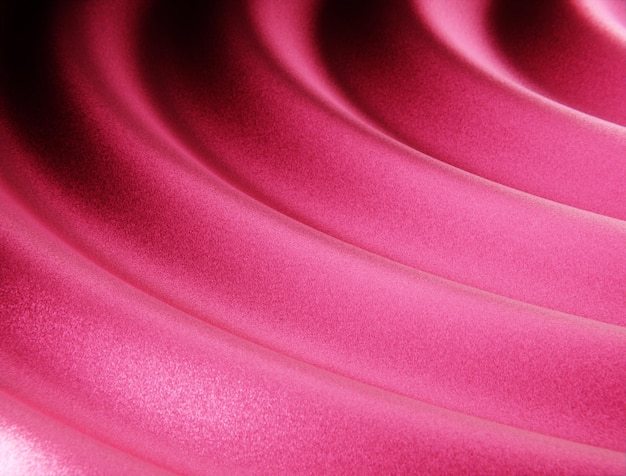 Photo pink cloth texture waves and shadows pantone