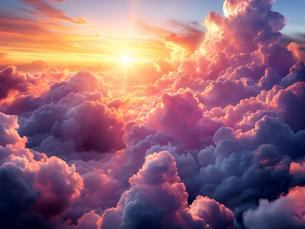 pink clouds pink sky sunset sky background