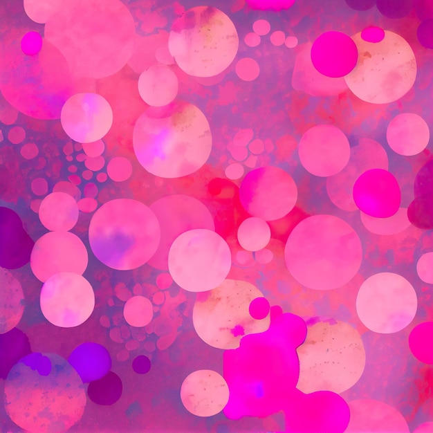 Pink color background Digital illustration