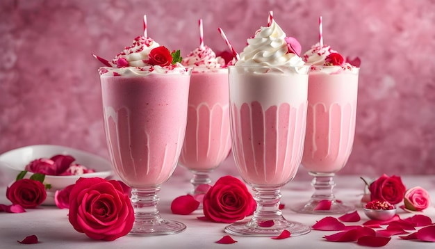 the pink desserts are made by the company