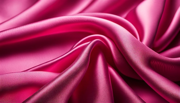 Pink fabric close